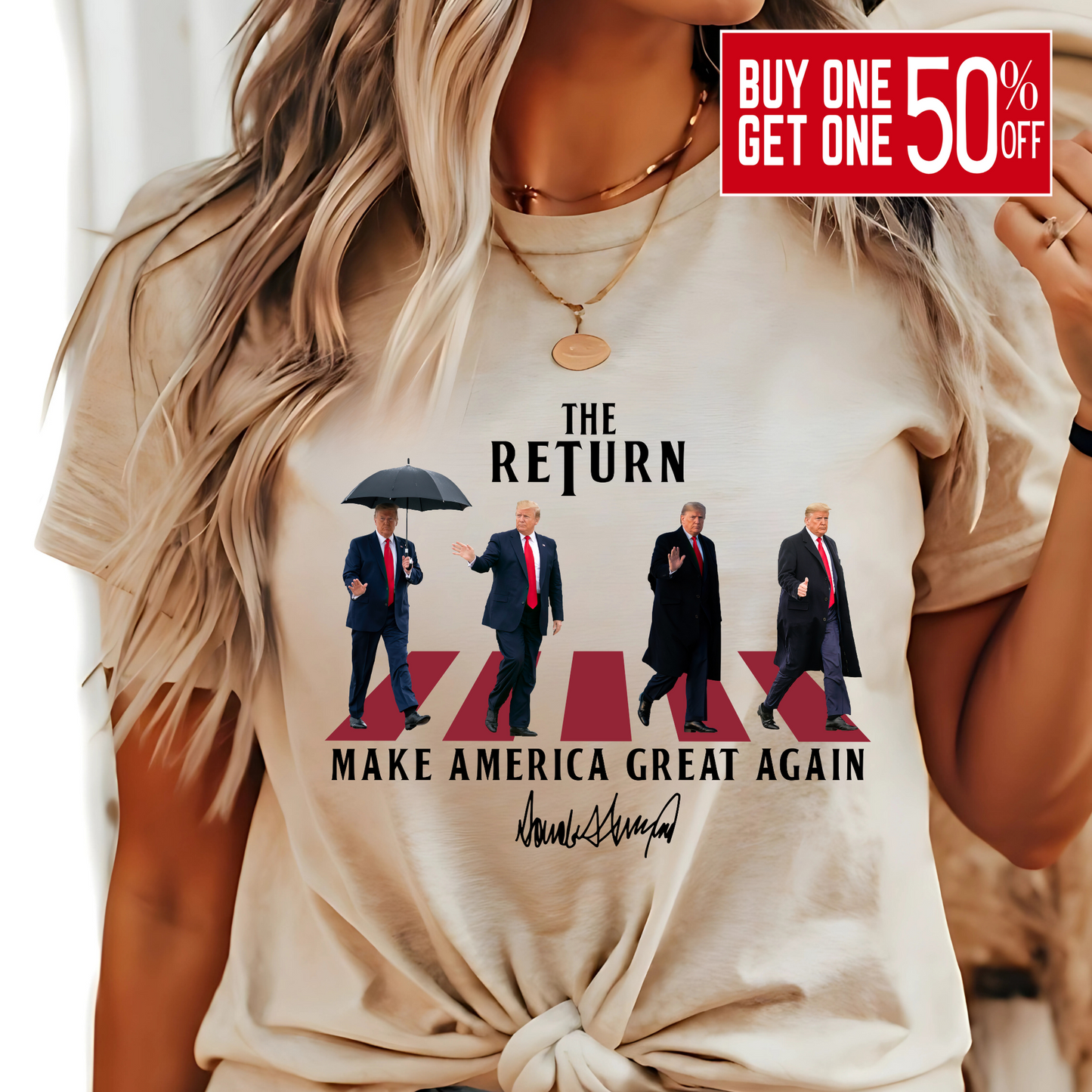 The Return of Donald J. Trump Tshirt (Copy)