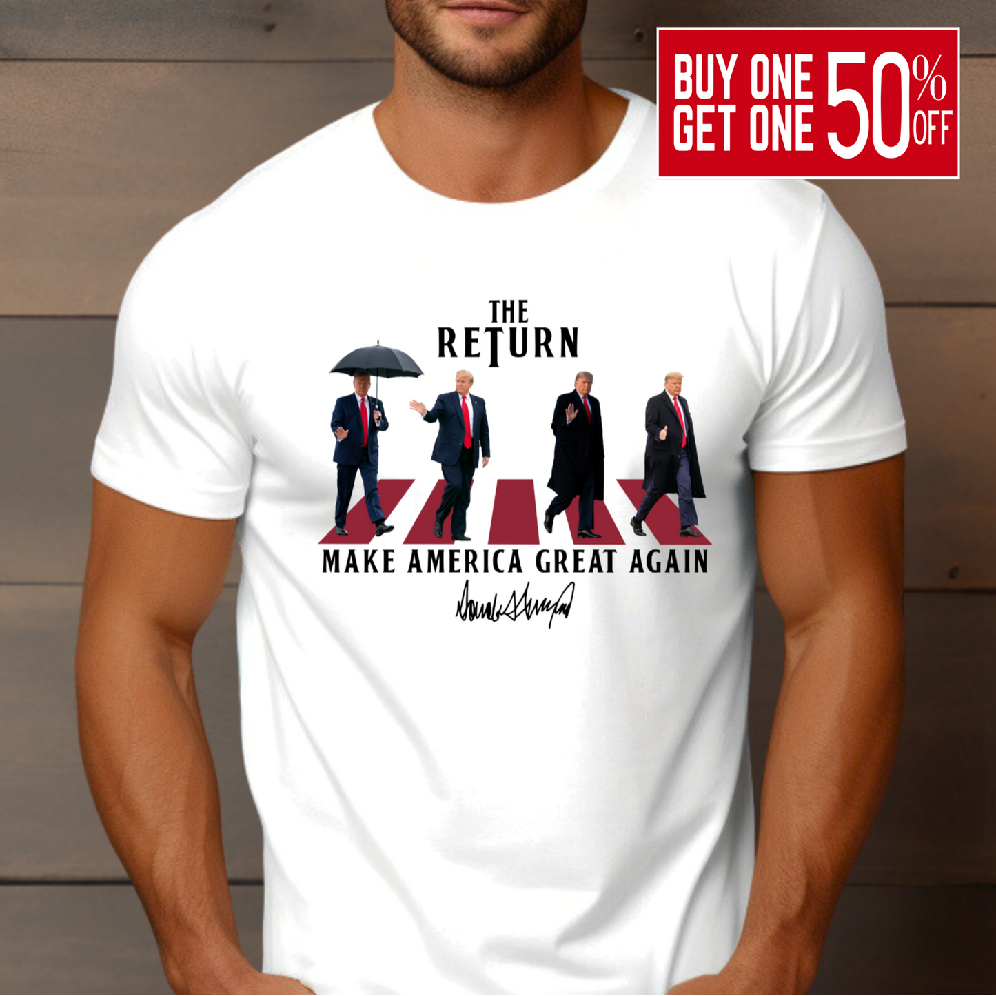 The Return of Donald J. Trump Tshirt