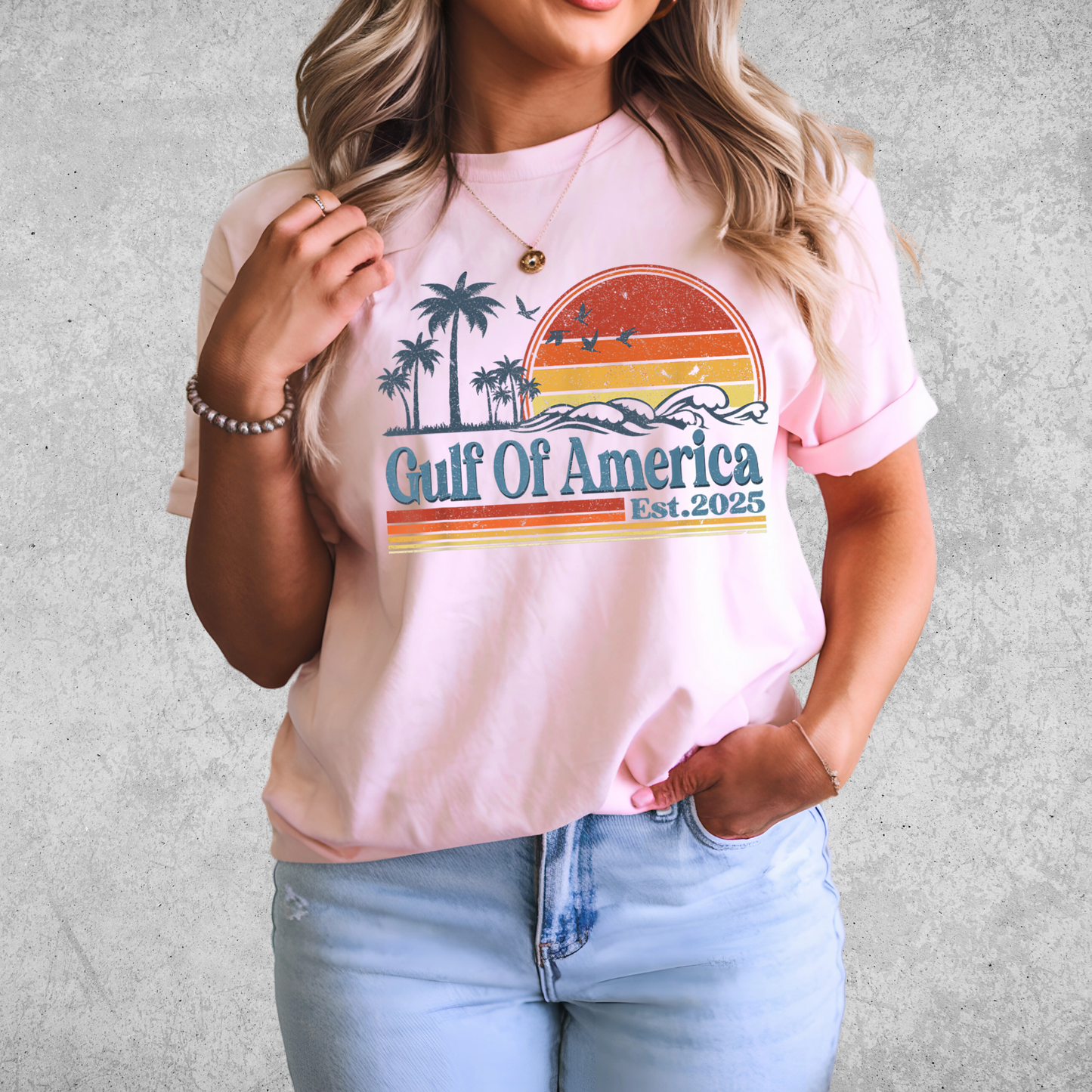 Gulf of America Est. 2025 Unisex T-Shirt – Women's Conservative Tee