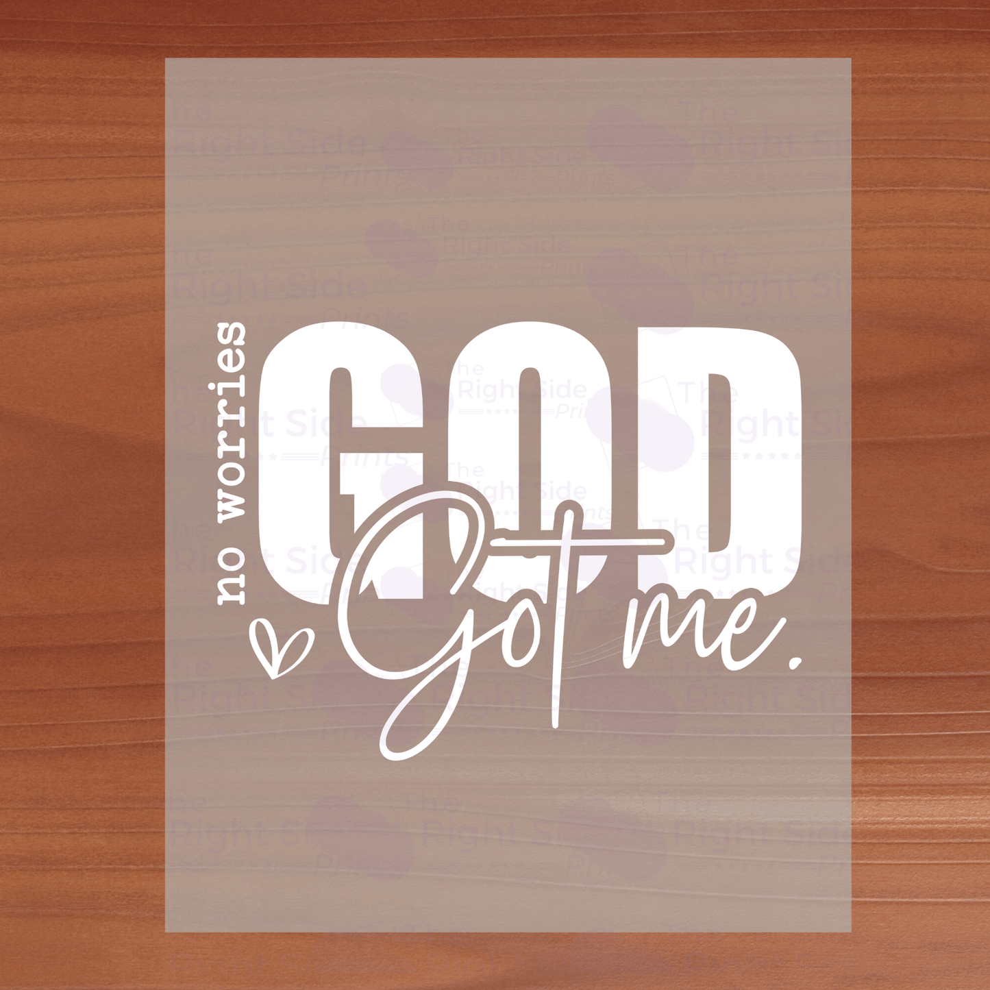 "God Got Me Sticker Decal – Christian Auto & Phone Decal | Faith - Based Car Mirror Sticker" - The Right Side Prints"God Got Me Sticker Decal – Christian Auto & Phone Decal | Faith - Based Car Mirror Sticker"Accessories11.4" X 8.4"White