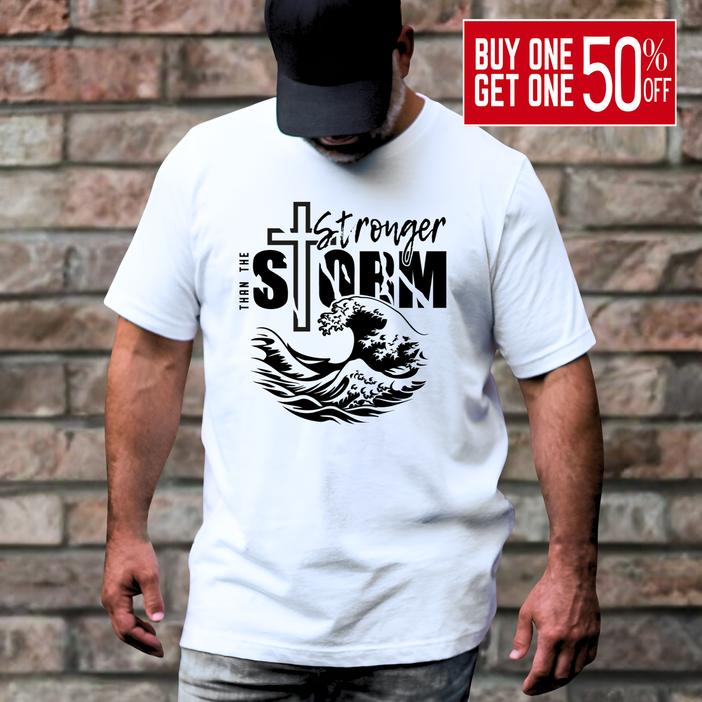 Stronger than the Storm Tshirt (Unisex)