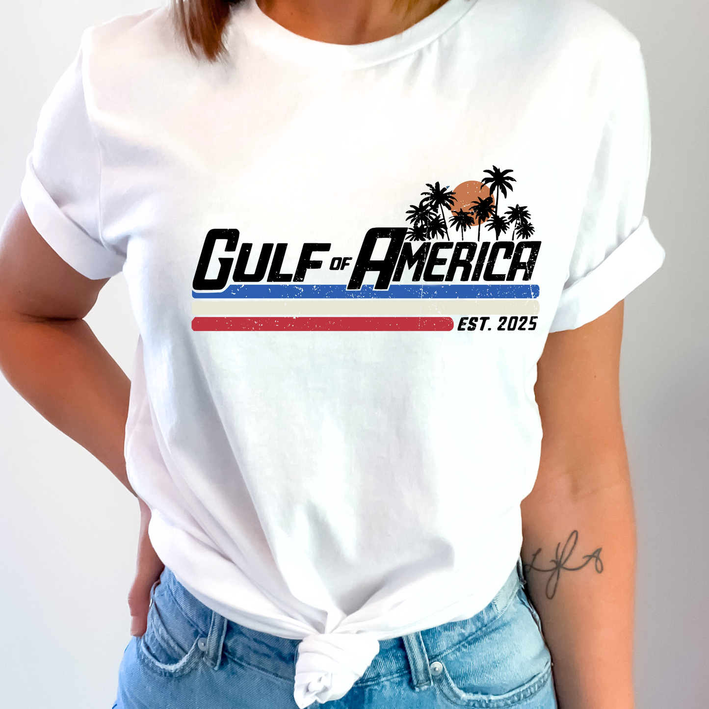 Gulf of America Trump Summer Fun Graphic T-Shirt – Limited Edition