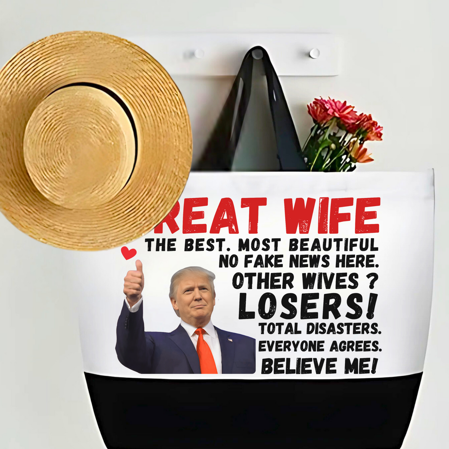 Trump Wife Tote Bag