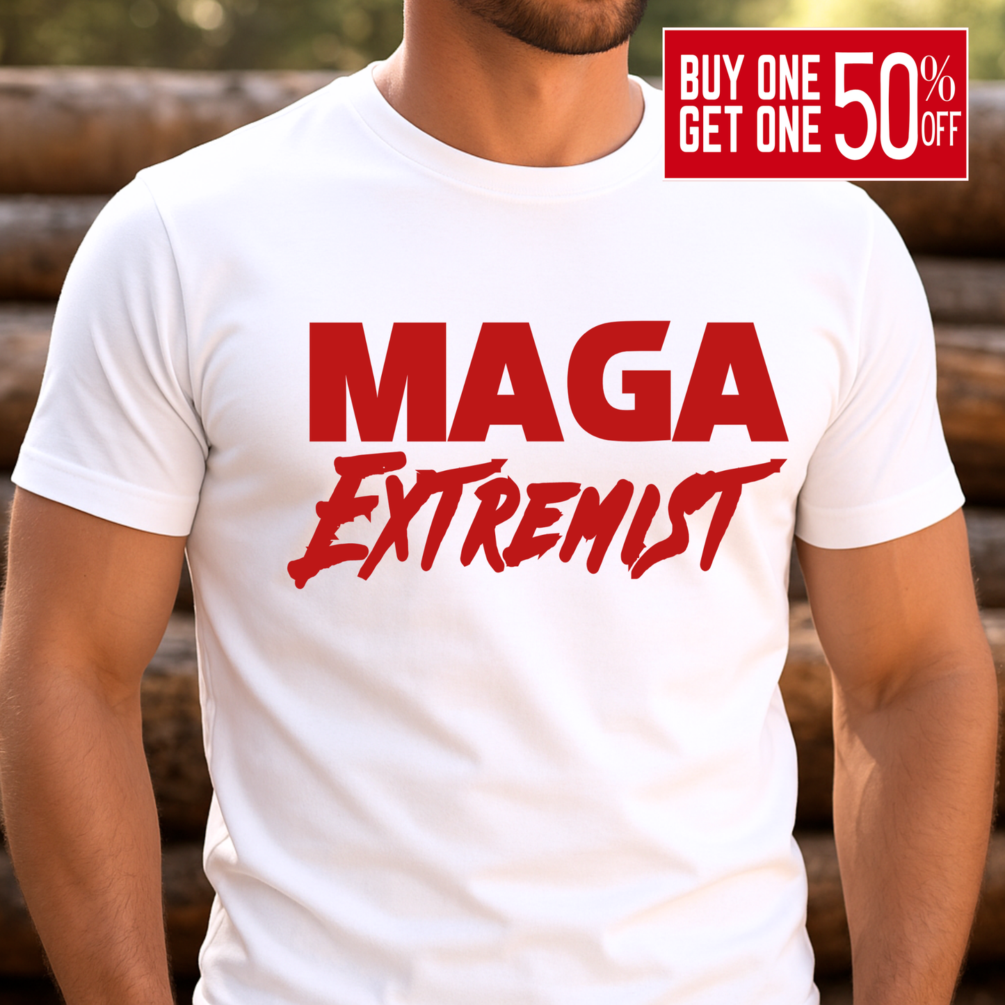 MAGA Extremist – Men's Conservative Graphic Tee