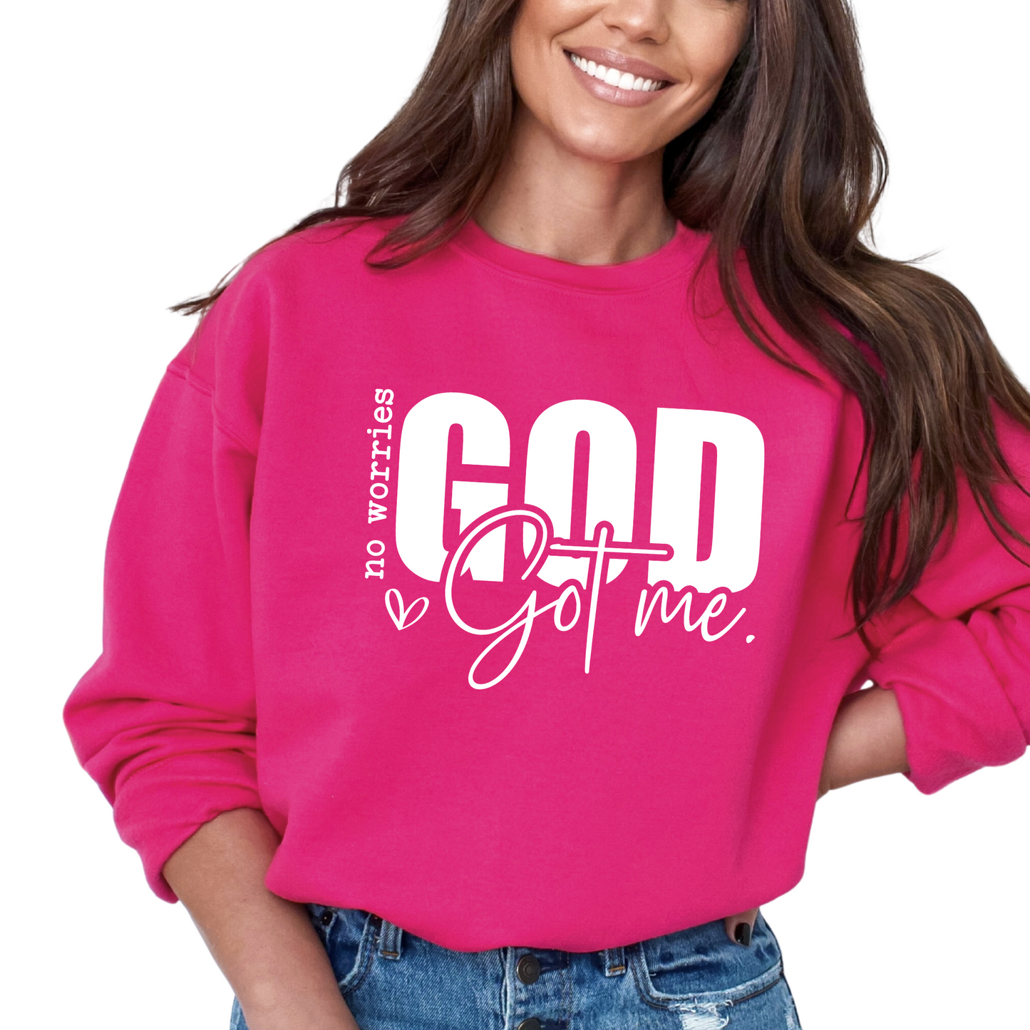 God Got Me Christian Sweatshirt – Faith-Based Hoodie for Believers