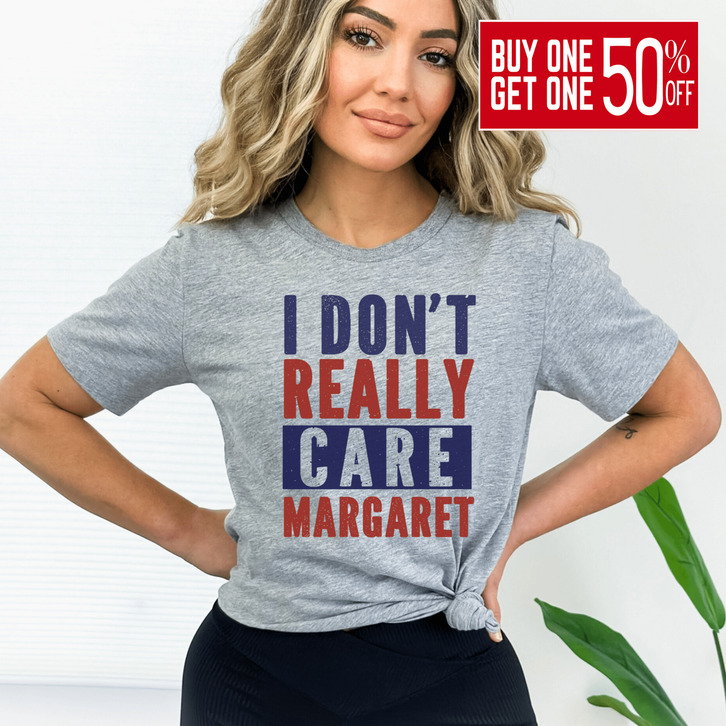 I Don't Really Care Margaret T-Shirt - The Right Side PrintsI Don't Really Care Margaret T-ShirtT-shirtSports GraySmall
