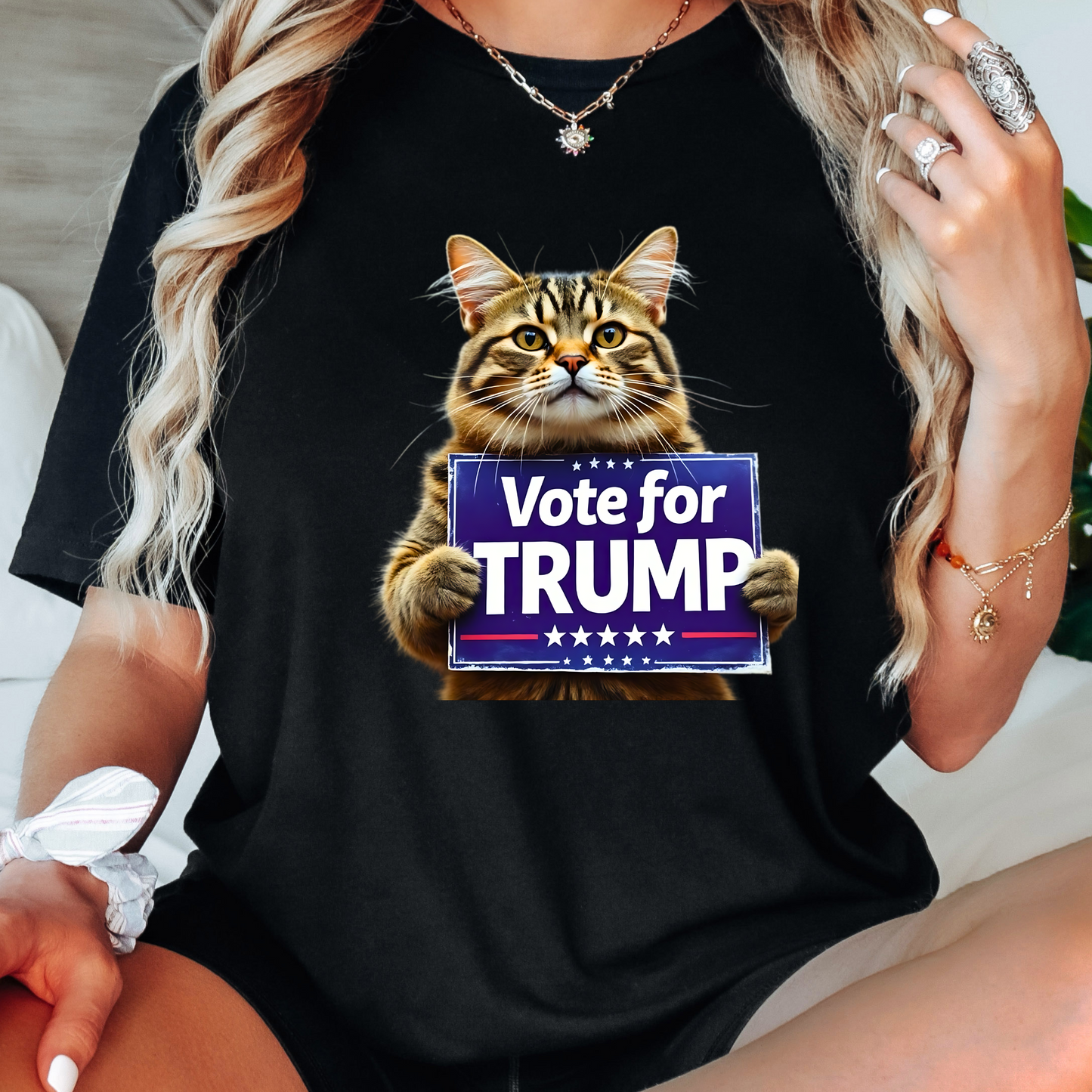 They're Eating The Dogs They're Eating The Cats Shirt - Donald Trump Cats for Trump 2024