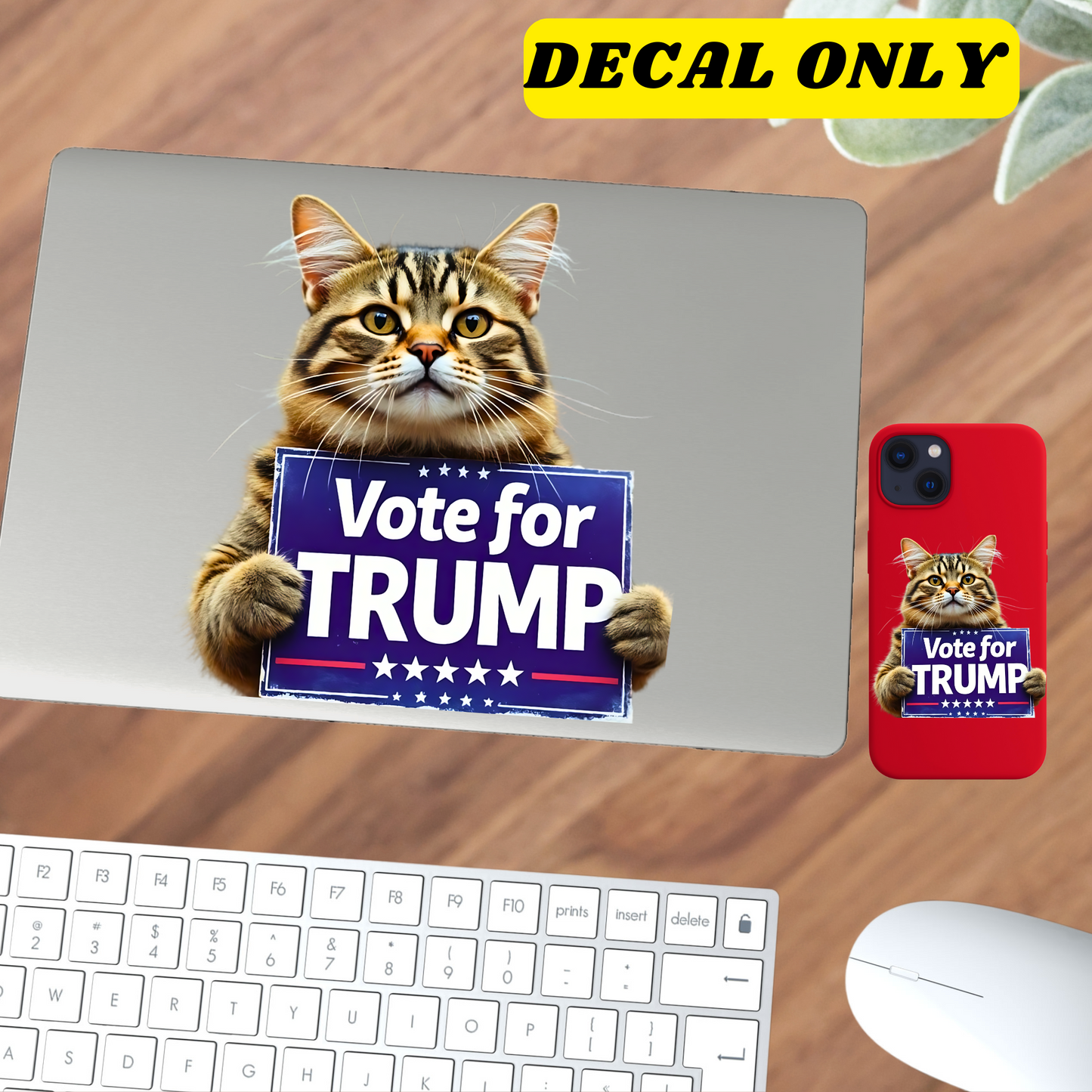 They're Eating The Dogs and cats Trump Window decal.