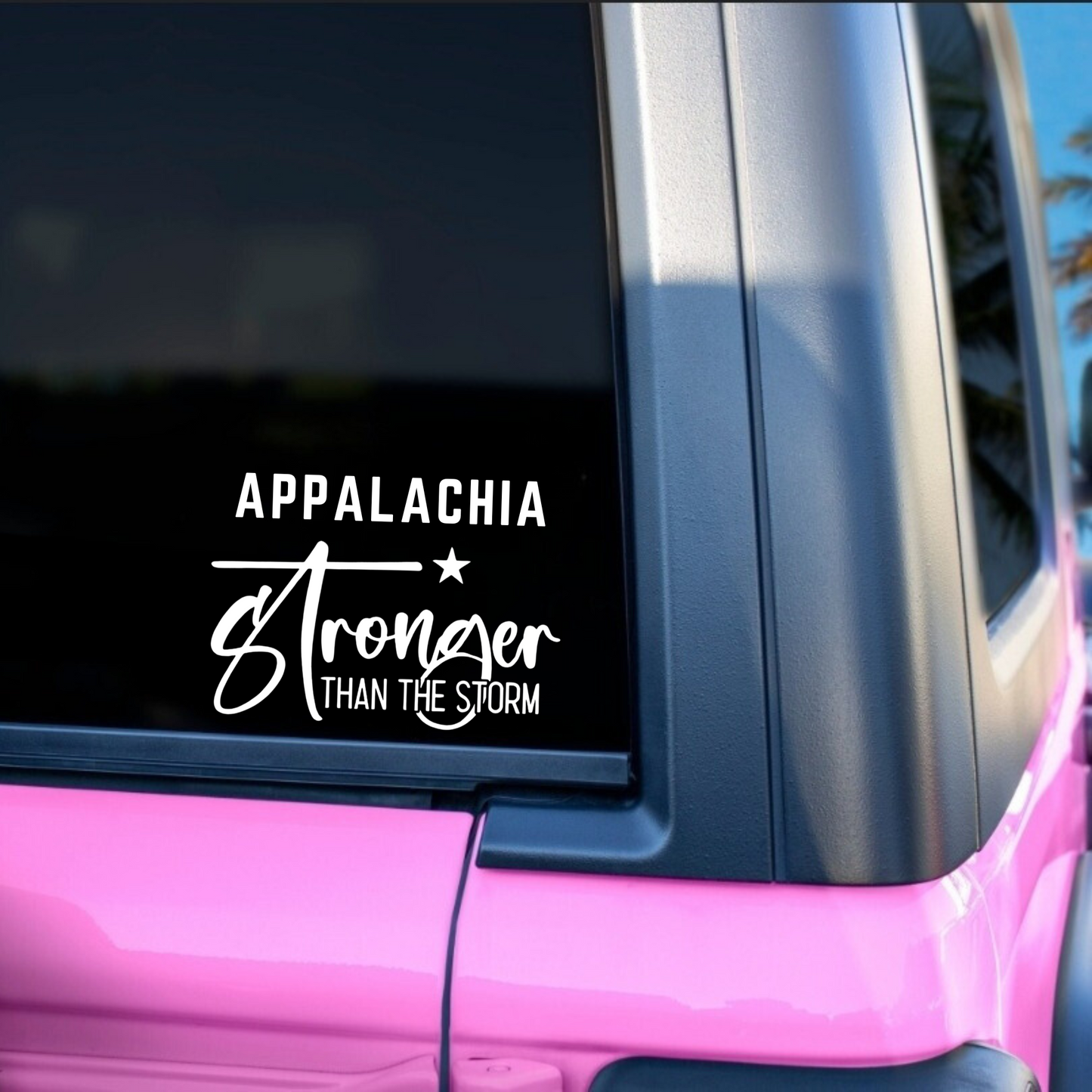 Appalachia - Stronger than the storm decal