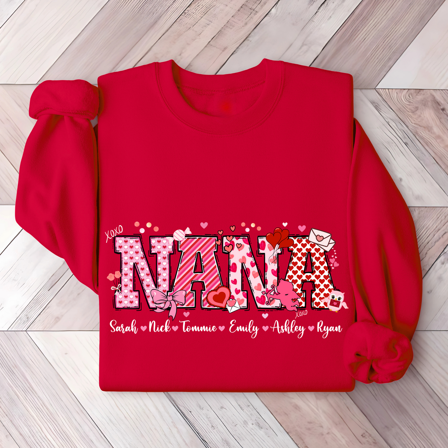 ersonalized Valentines Day Sweatshirt – Custom Gift