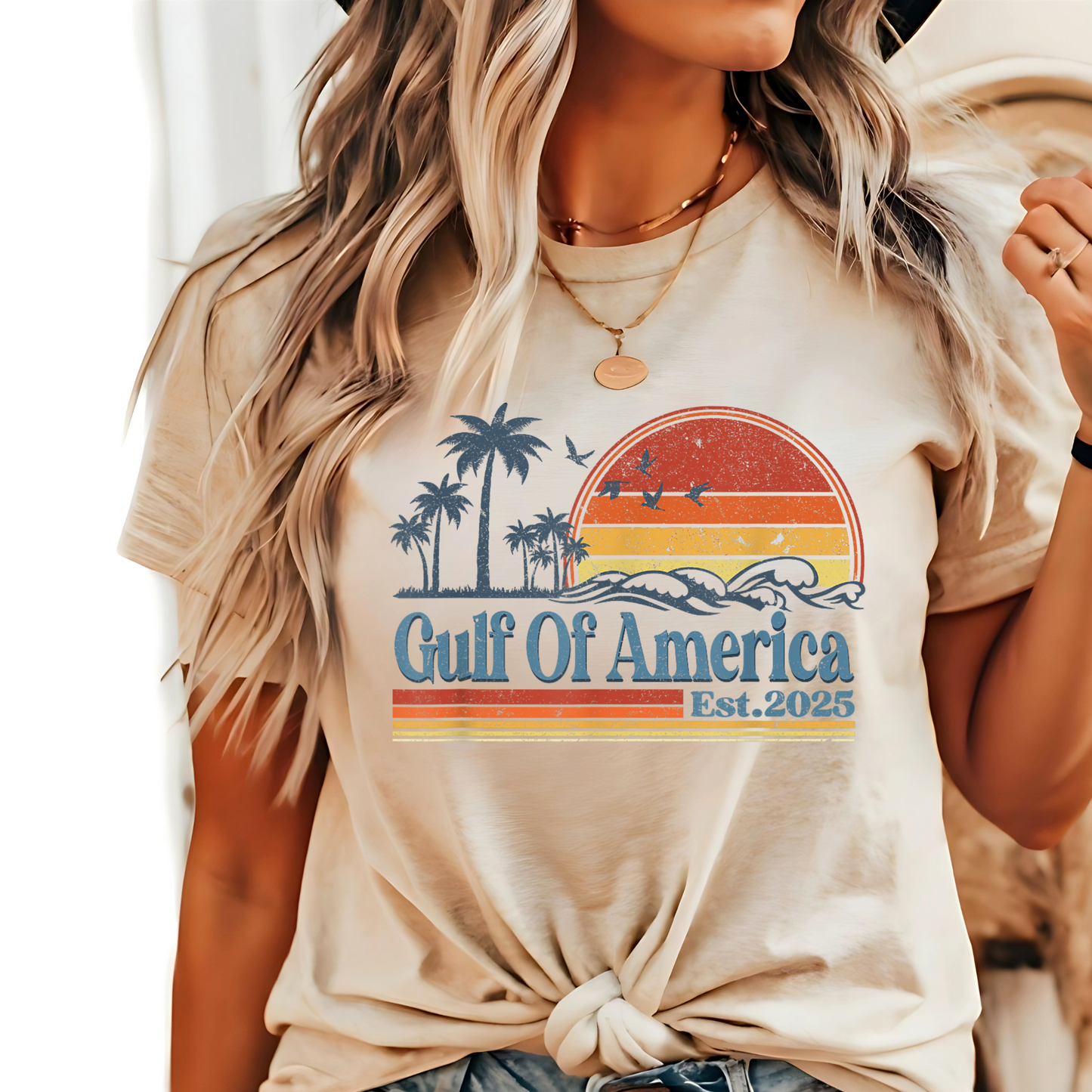 Gulf of America Est. 2025 Unisex T-Shirt – Women's Conservative Tee