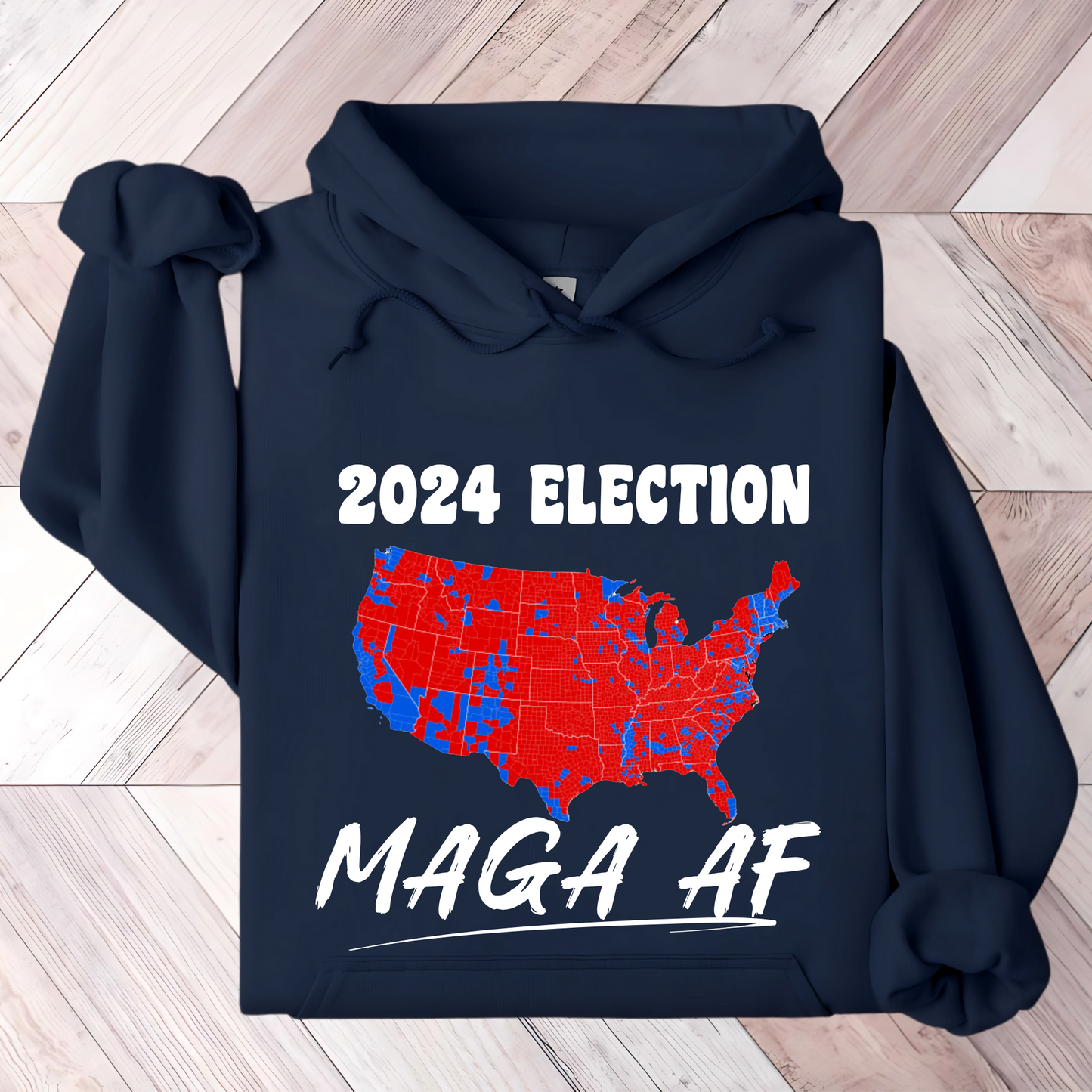 Trump’s 2024 Win Election MAGA Map Sweatshirt/Hoodie