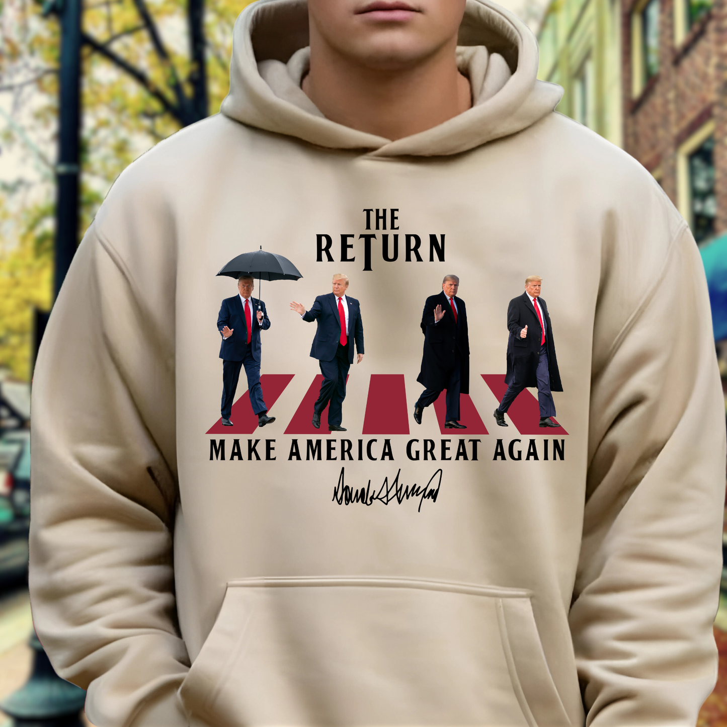 The Return of Donald Trump Hoodie