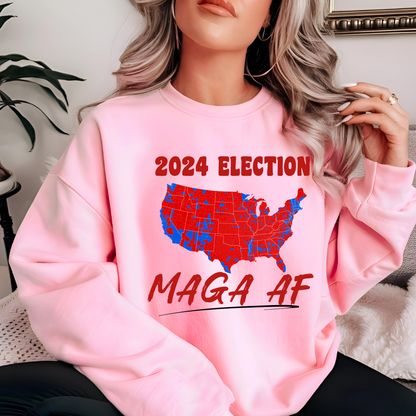 Trump’s 2024 Win Election MAGA Map Sweatshirt/Hoodie