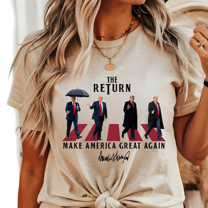 The Return of Donald J. Trump Tshirt