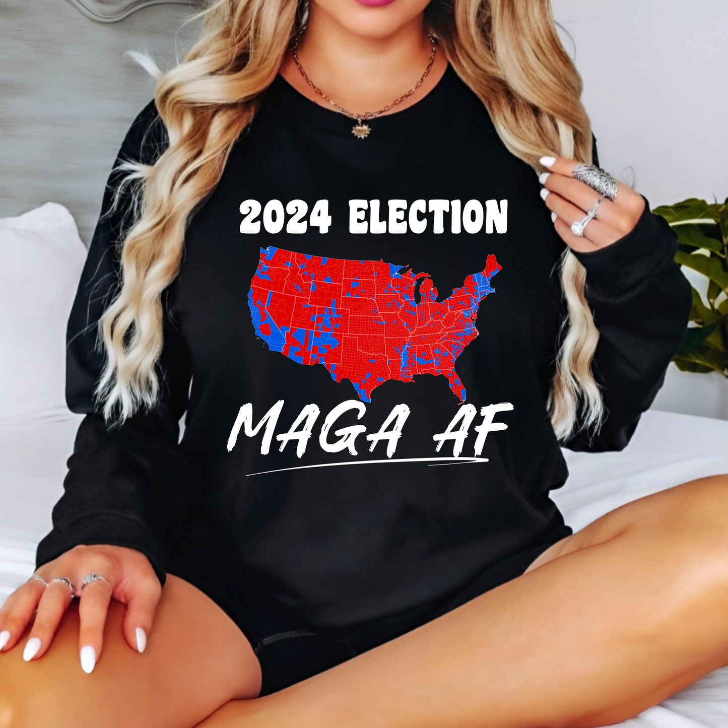 Trump’s 2024 Win Election MAGA Map Sweatshirt/Hoodie