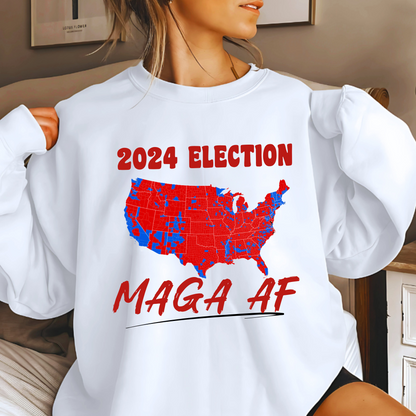 Trump’s 2024 Win Election MAGA Map Sweatshirt/Hoodie