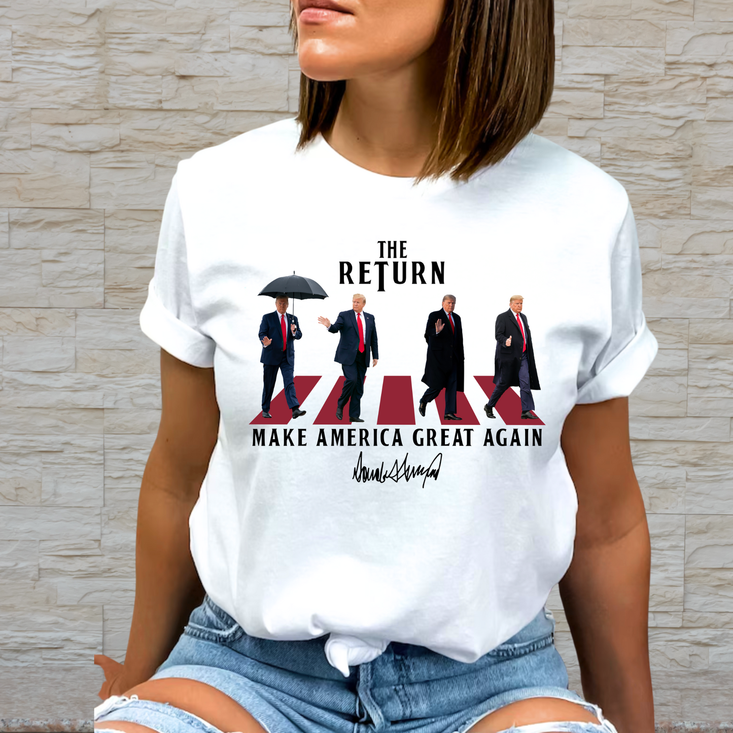 The Return of Donald J. Trump Tshirt