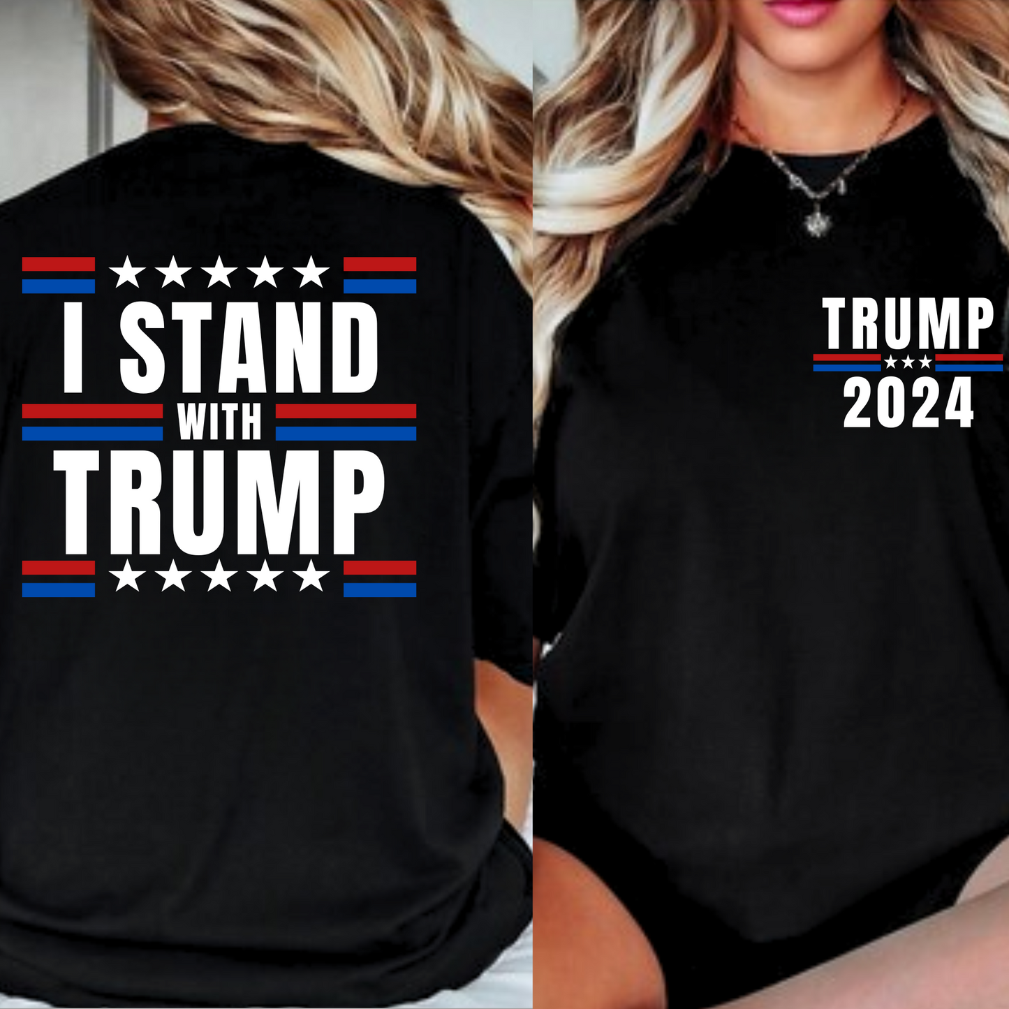 I Stand With Trump T-Shirt