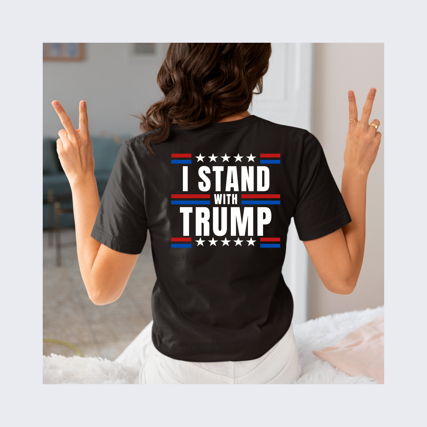 I Stand With Trump T-Shirt