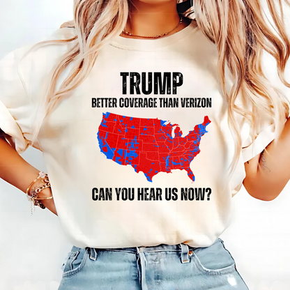 Trump Won Coverage Map Tshirt