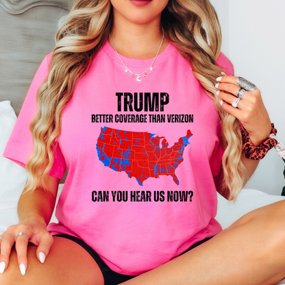 Trump Won Coverage Map Tshirt