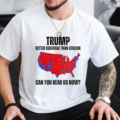 Trump Won Coverage Map Tshirt