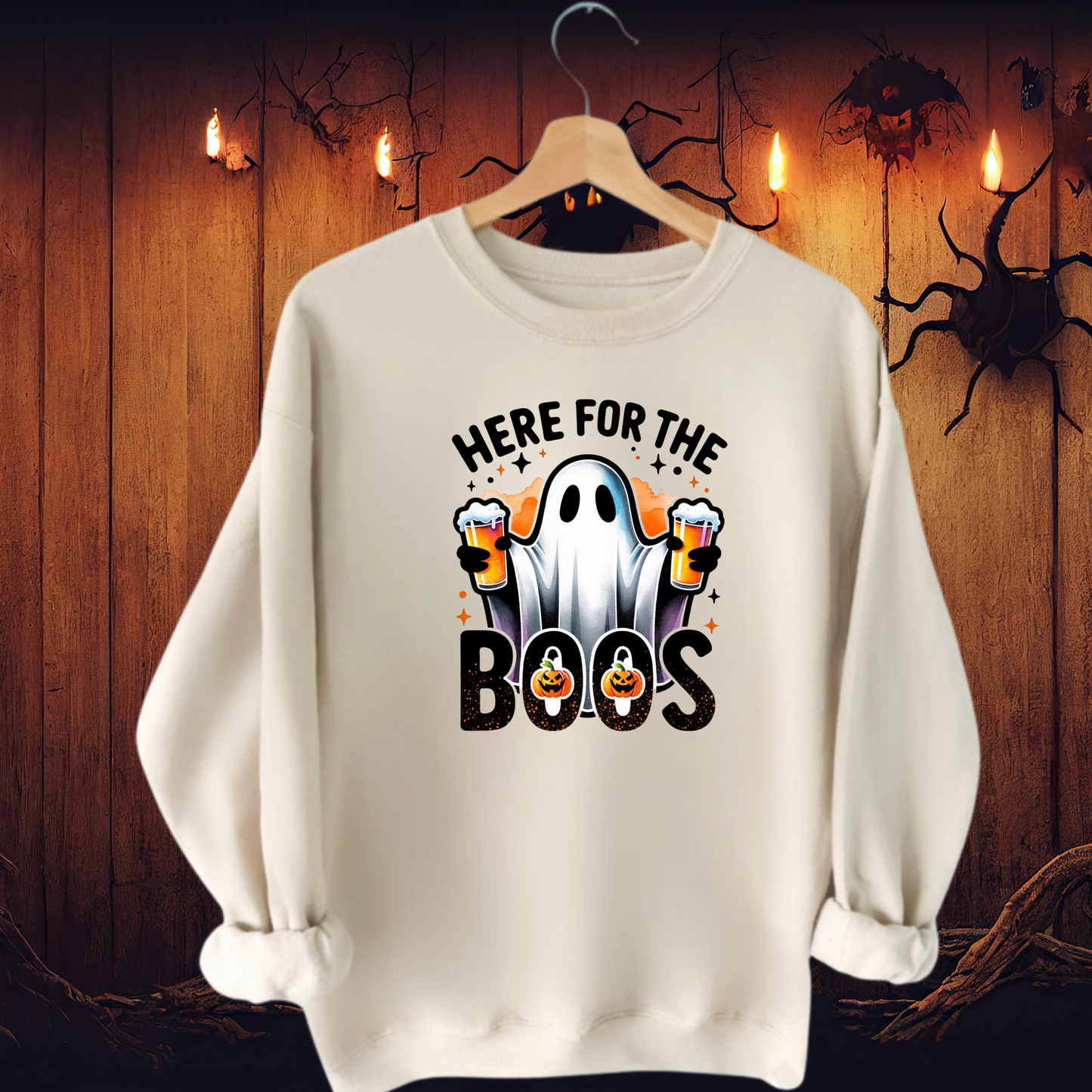 Here for the booz sweatshirt