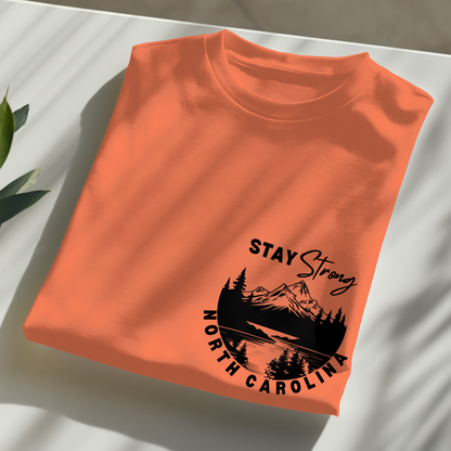 Stay Strong NC Bible Verse Tshirt (Unisex)