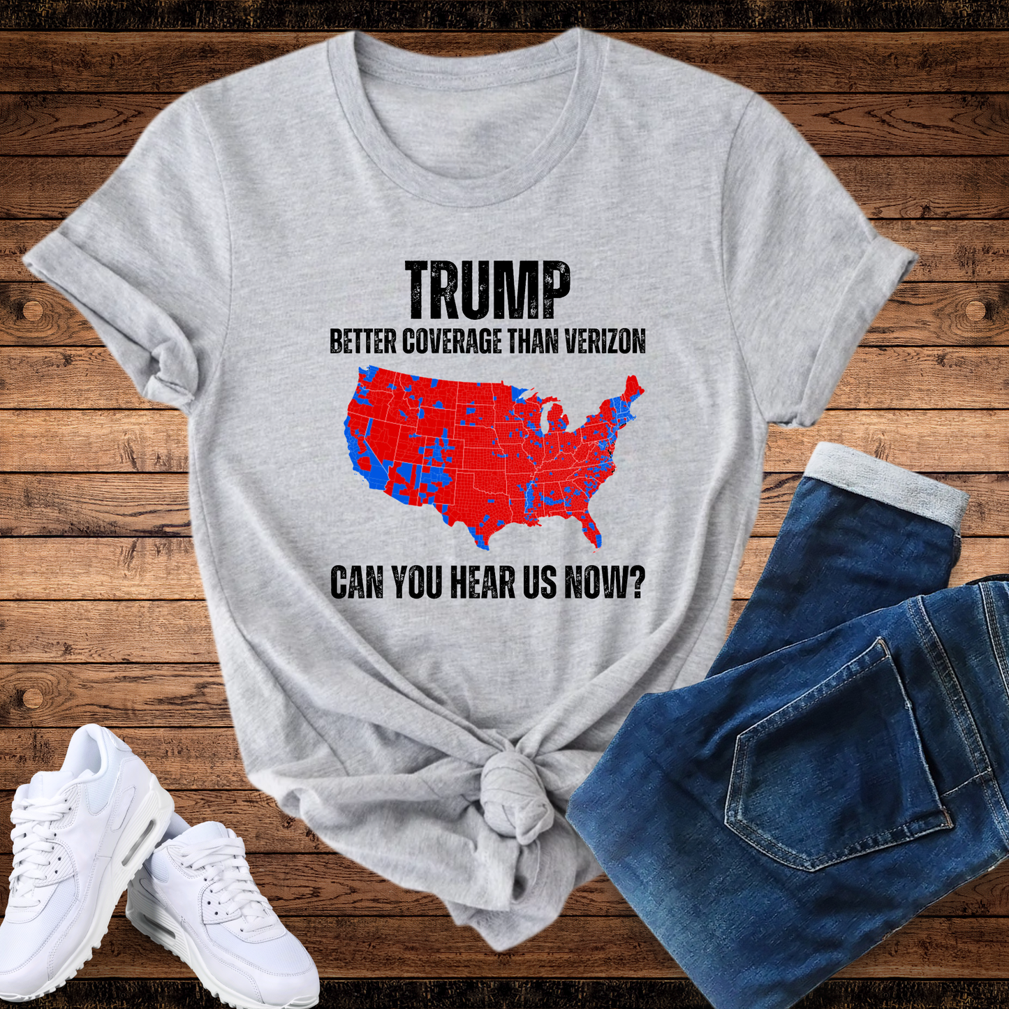 Trump Won Coverage Map Tshirt