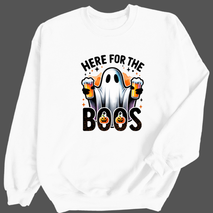 Here for the booz sweatshirt