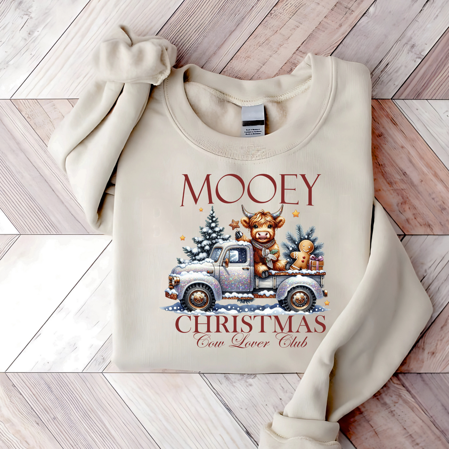 Mooey Christmas Sweatshirt