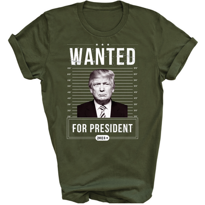 Trump Wanted for President Tshirt