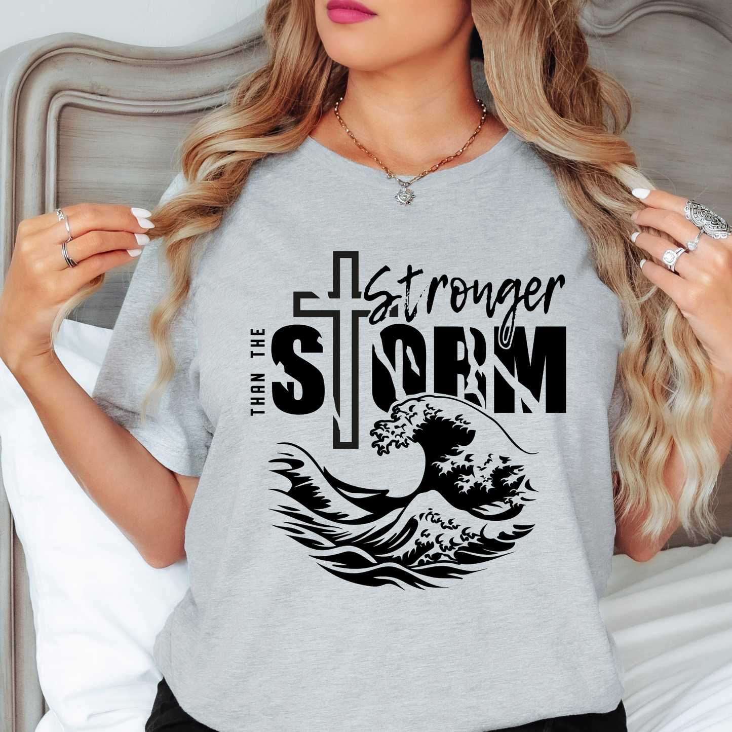 Stronger than the Storm Tshirt (Unisex)