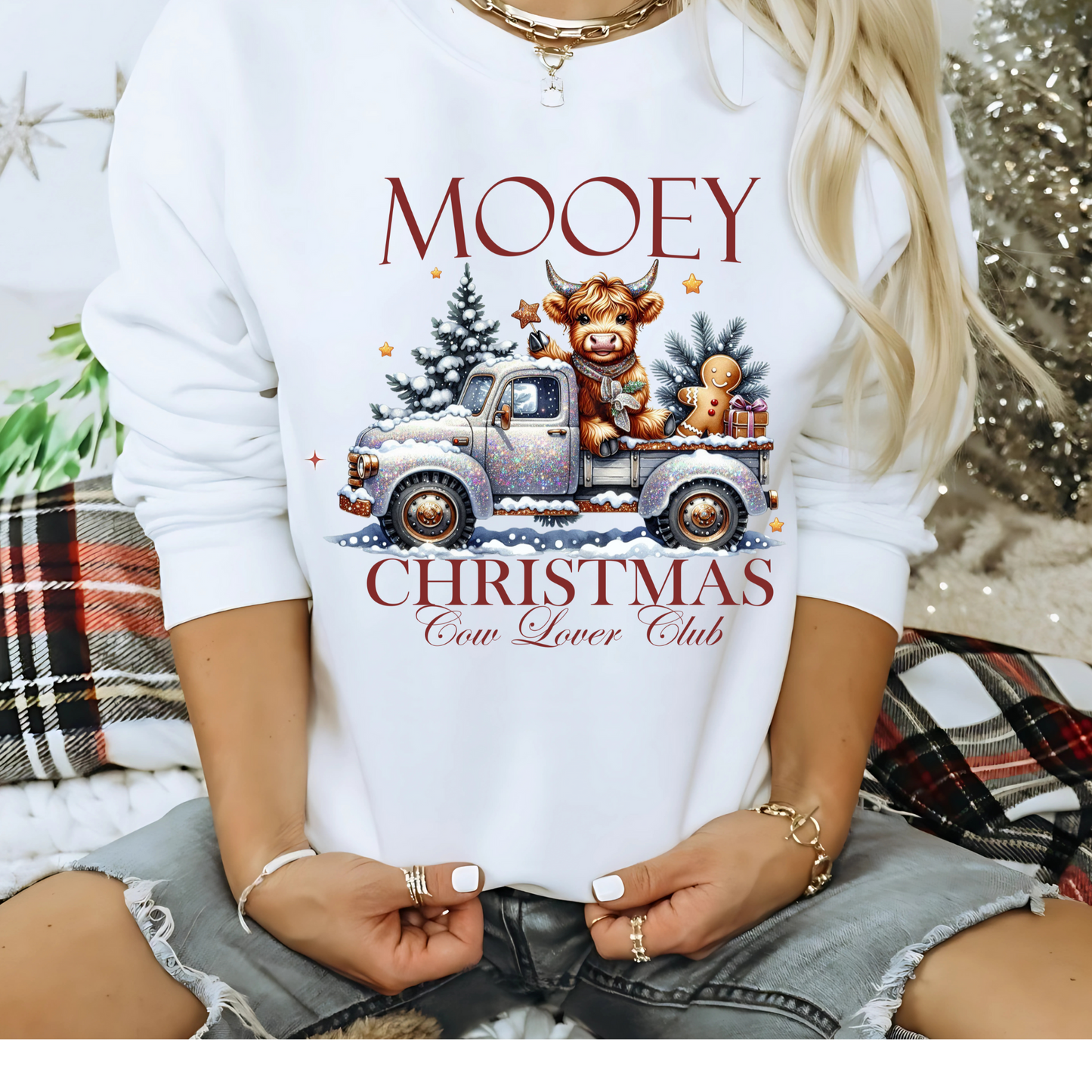 Mooey Christmas Sweatshirt