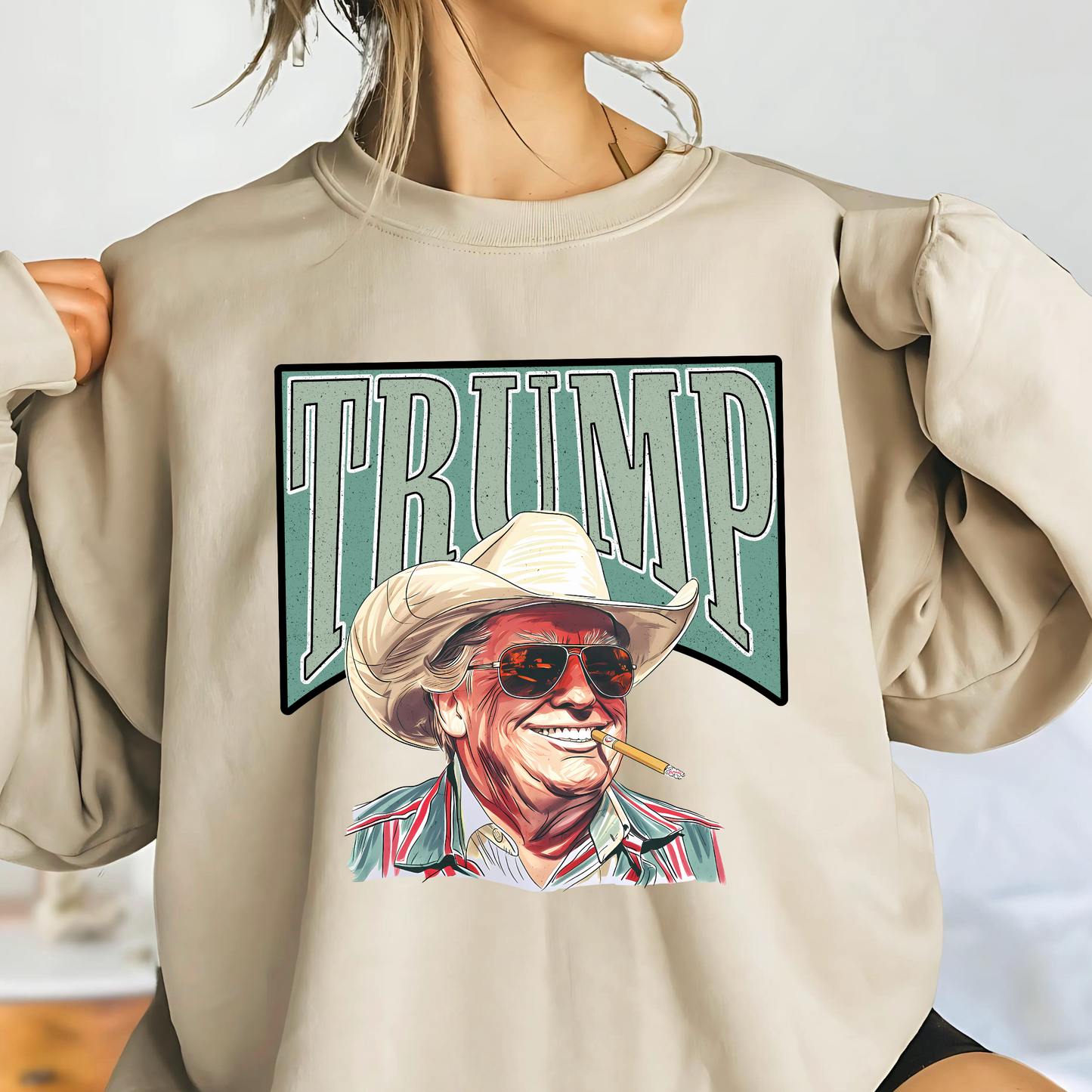 Trump Cowboy Sweatshirt