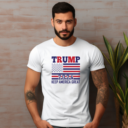 Trump 2024 Flag Tshirt