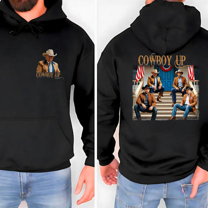 Trump Cowboy Up 2024 Sweatshirt/Hoodie