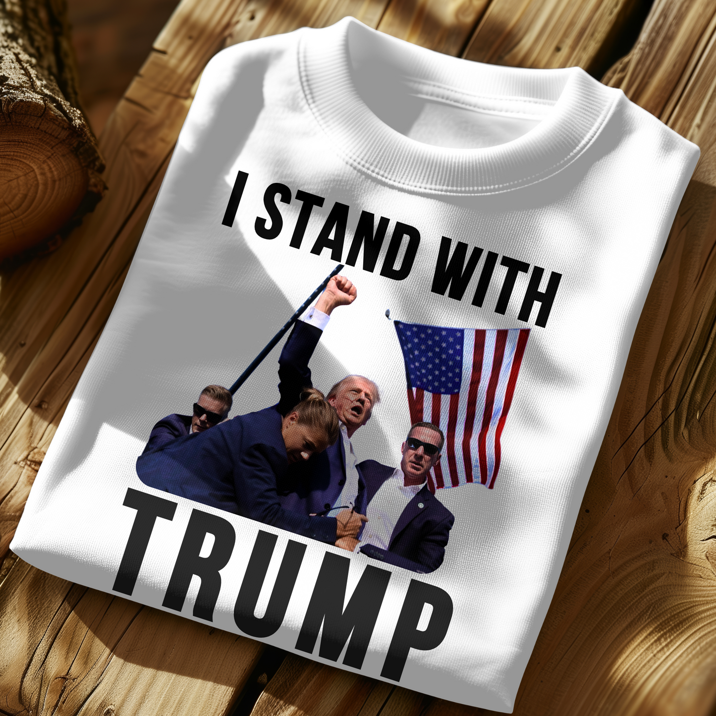 I stand with Trump sweatshirt