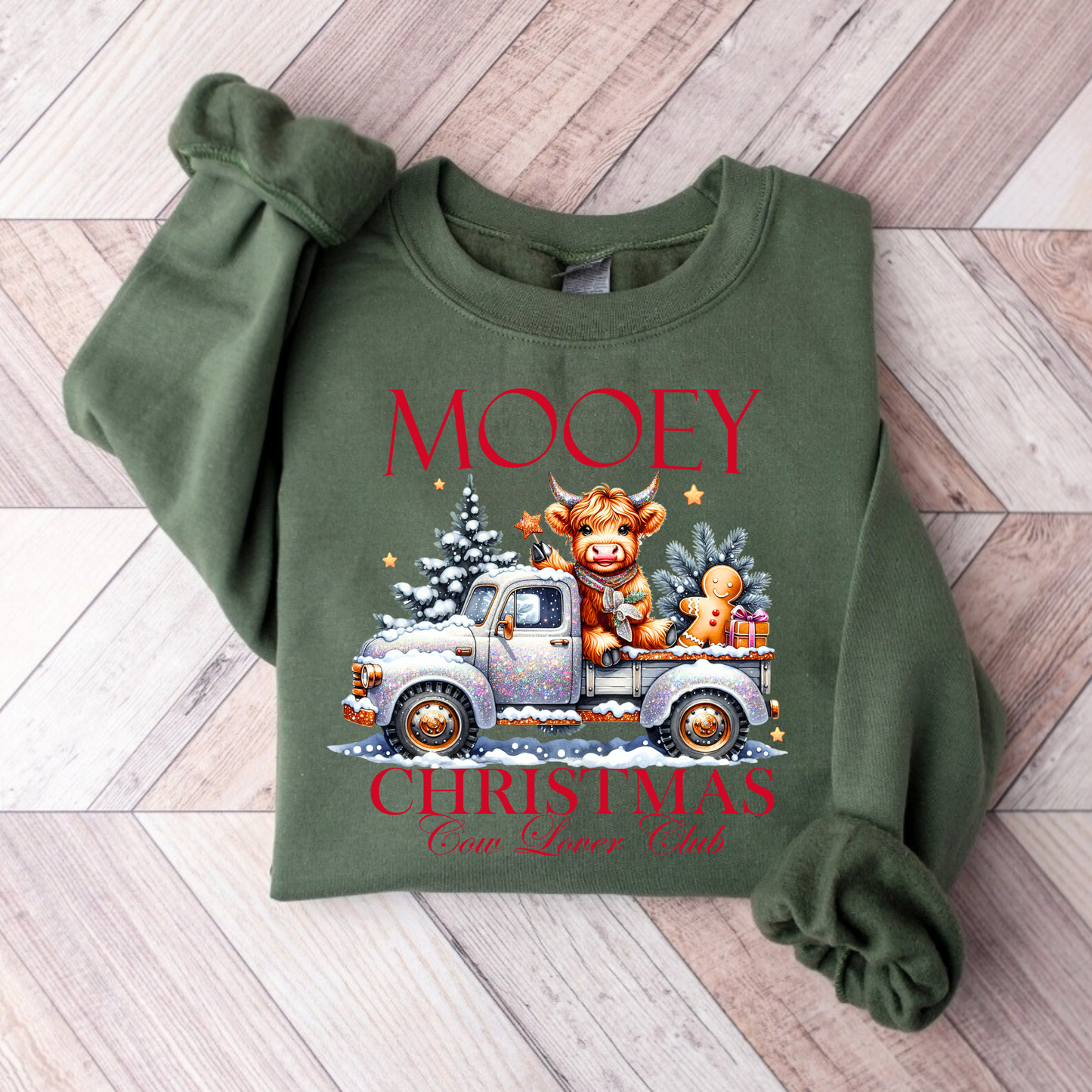 Mooey Christmas Sweatshirt