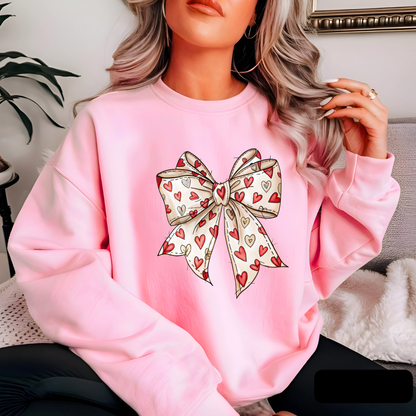 Croquette Valentines Day Sweatshirt