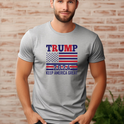 Trump 2024 Flag Tshirt