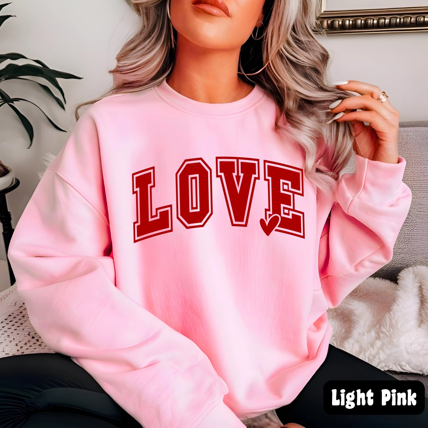 LOVE Valentines Day Sweatshirt