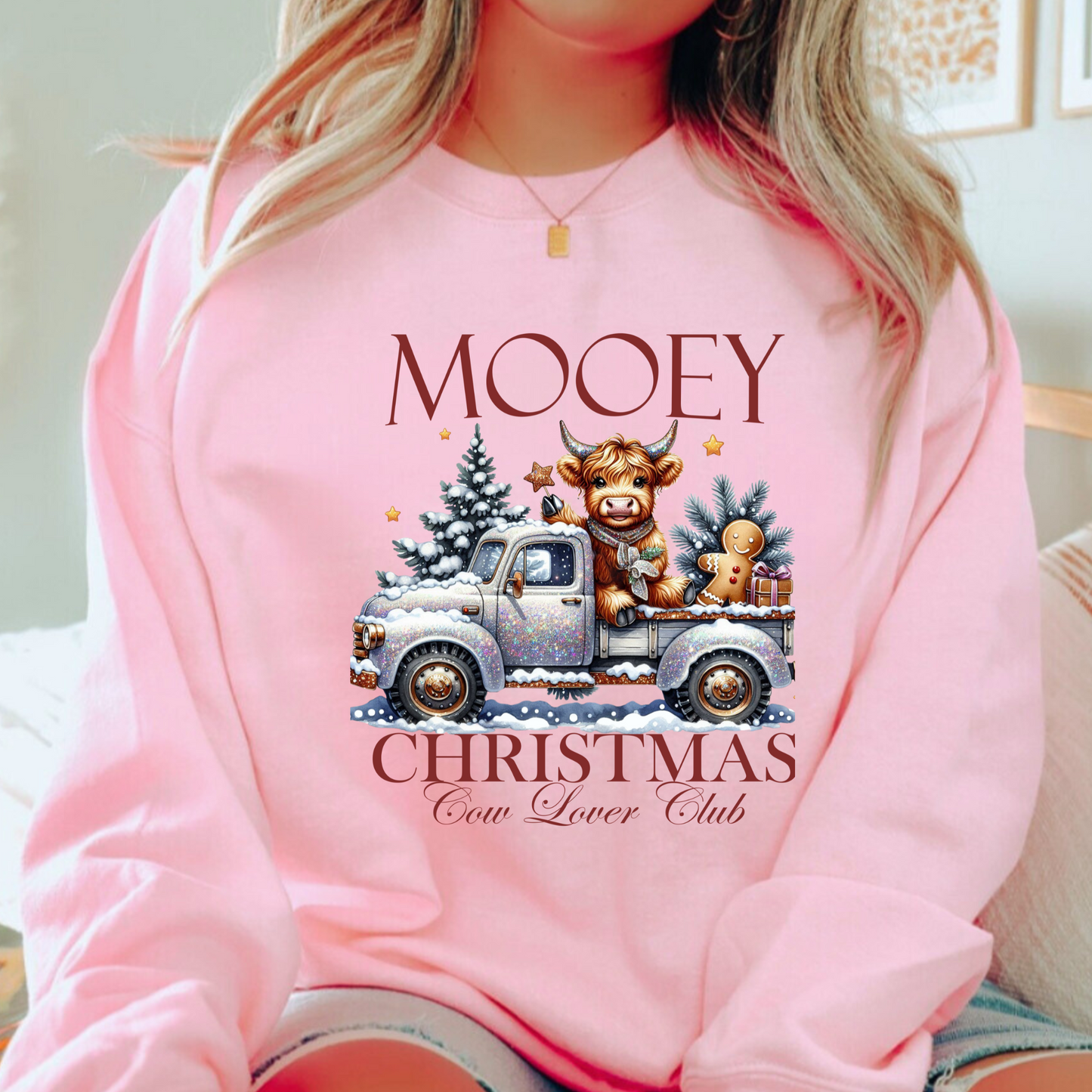 Mooey Christmas Sweatshirt