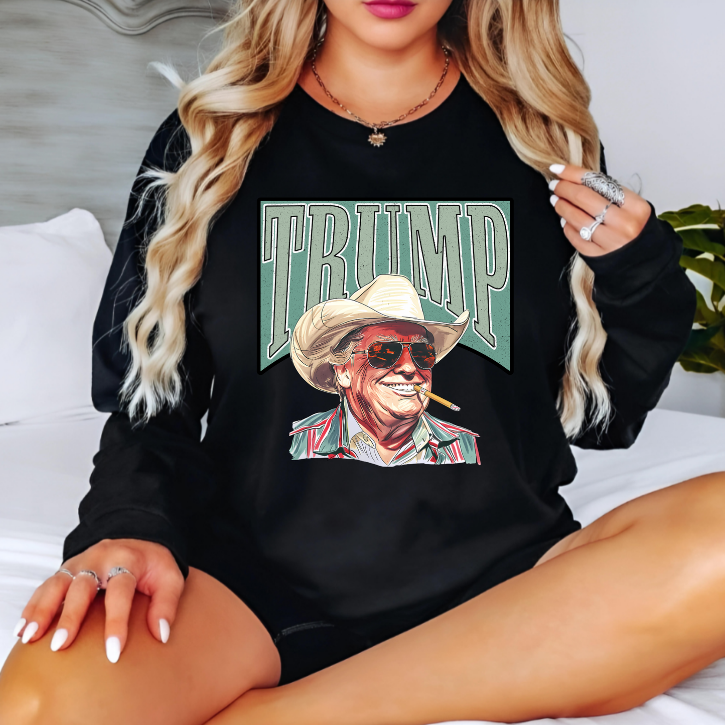 Trump Cowboy Sweatshirt