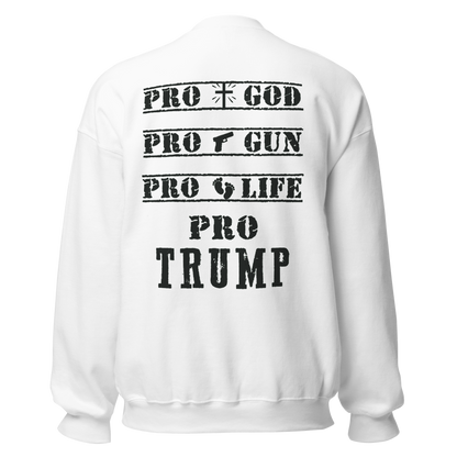 Pro GodGuns Life Trump Sweatshirt