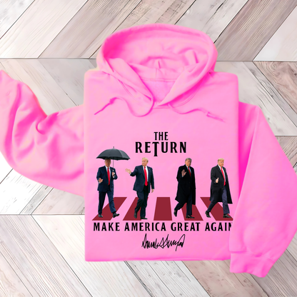 The Return of Donald Trump Hoodie