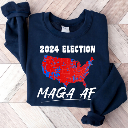 Trump’s 2024 Win Election MAGA Map Sweatshirt/Hoodie