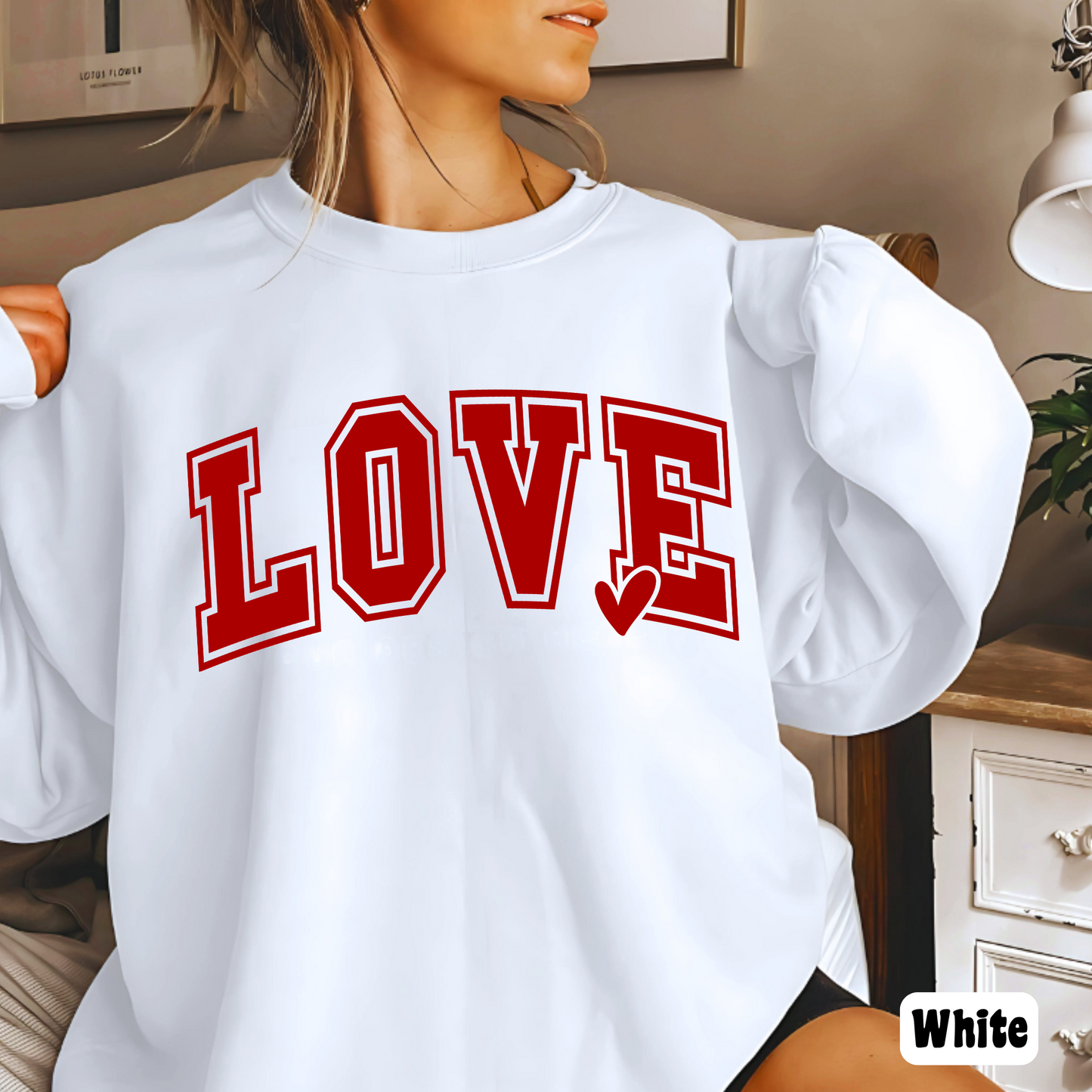 LOVE Valentines Day Sweatshirt