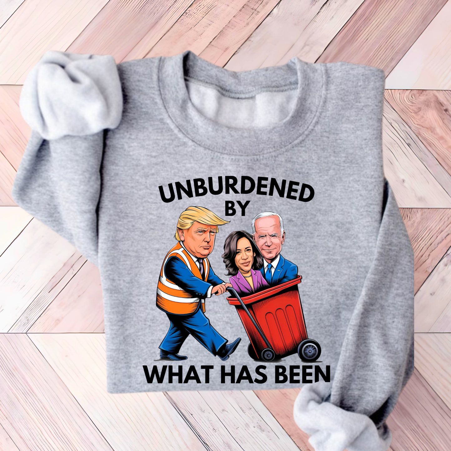 UNBURDENED BY WHAT HAS BEEN HOODIE/SWEATSHIRT